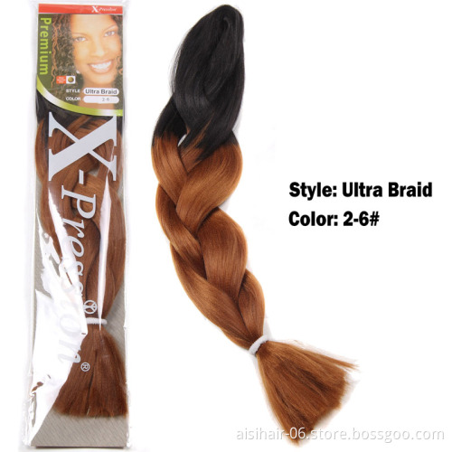 Good Quality 48 inch Yaki Perm Braiding Hair For Wholesale